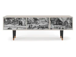 Móvel De Tv* Mueble de TV - 170х59х48 cm - T4 - Country Village, Areia Bege