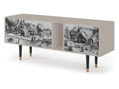 Mueble de TV - 170х69х48 cm - T1 - Country Village, Areia^ Móvel De Tv