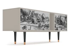 Mueble de TV - 170х69х48 cm - T1 - Country Village, Areia^ Móvel De Tv