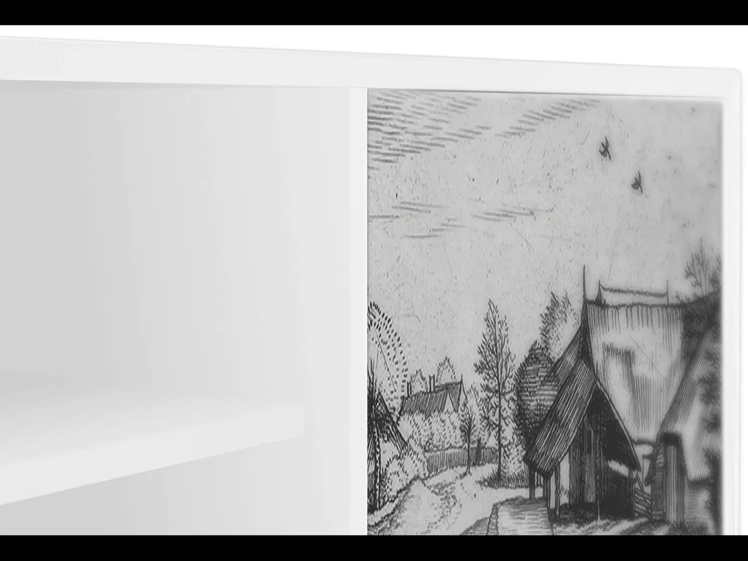 Mueble de TV - 170х69х48 cm - T2 - Country Village, Branco^ Móvel De Tv