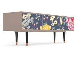 Mueble de TV - 170х59х48 cm - T4 - Dark Flower Bed, Latte^ Móvel De Tv