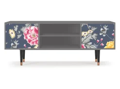 Sale Mueble de TV - 170х69х48 cm - T2 - Dark Flower Bed, Cinza Cinzento
