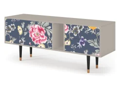 Móvel De Tv| Mueble de TV - 170х69х48 cm - T1 - Dark Flower Bed, Areia Bege