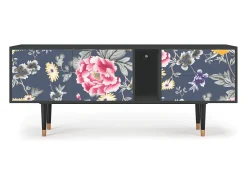 Clearance Mueble de TV - 170х69х48 cm - T1 - Dark Flower Bed, Antracite Cinza antracite