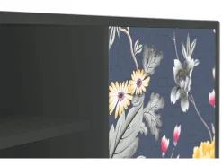 Mueble de TV - 170х69х48 cm - T2 - Dark Flower Bed, Antracite^ Móvel De Tv
