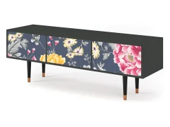 Mueble de TV - 170х59х48 cm - T4 - Dark Flower Bed, Antracite^ Móvel De Tv