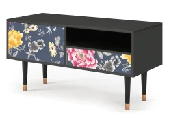 Mueble de TV - 115х59х48 cm - T3 - Dark Flower Bed, Antracite^ Móvel De Tv
