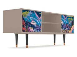 Mueble de TV - 170х69х48 cm - T2 - Davos Winter, Latte^ Móvel De Tv