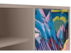 Mueble de TV - 170х69х48 cm - T2 - Davos Winter, Latte^ Móvel De Tv