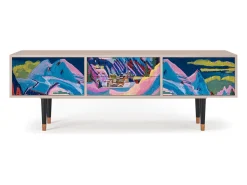 Móvel De Tv* Mueble de TV - 170х59х48 cm - T4 - Davos Winter, Latte Bege