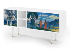 Sale Mueble de TV - 150х69х41 cm - T5 - Day of the God, Branco Bege