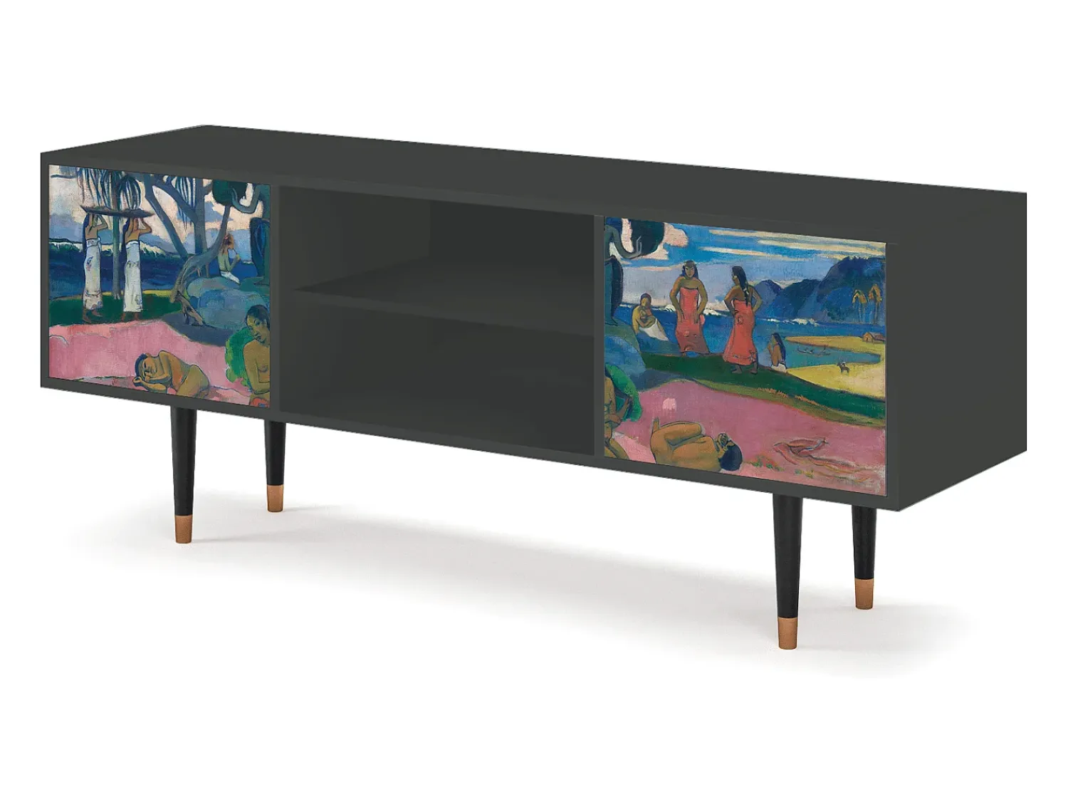 Mueble de TV - 170х69х48 cm - T2 - Day of the God, Antracite^ Móvel De Tv
