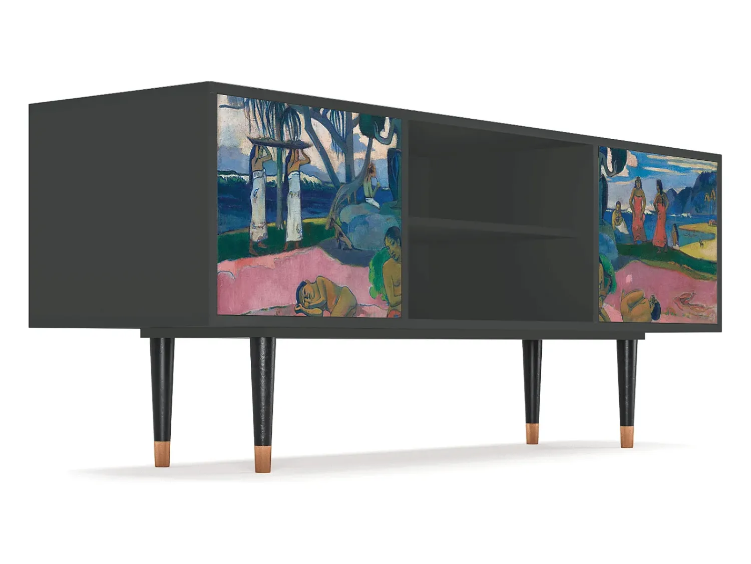 Mueble de TV - 170х69х48 cm - T2 - Day of the God, Antracite^ Móvel De Tv