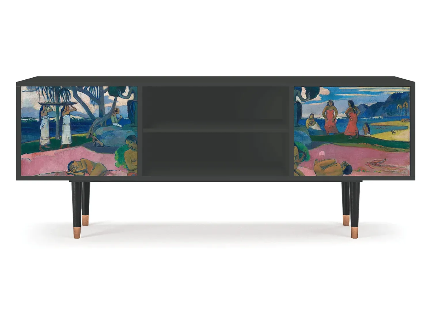 Mueble de TV - 170х69х48 cm - T2 - Day of the God, Antracite^ Móvel De Tv
