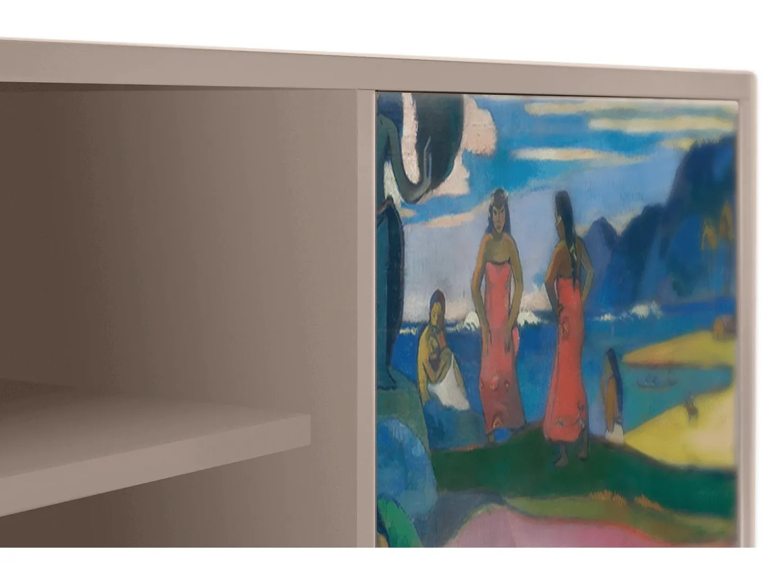Móvel De Tv* Mueble de TV - 170х69х48 cm - T2 - Day of the God, Latte Bege