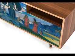 Mueble de TV - 125х56х41 cm - T7 - Day of the God, Nogueira^ Móvel De Tv