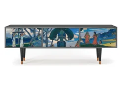 Best Mueble de TV - 170х59х48 cm - T4 - Day of the God, Antracite Cinza antracite