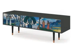 Best Mueble de TV - 170х59х48 cm - T4 - Day of the God, Antracite Cinza antracite