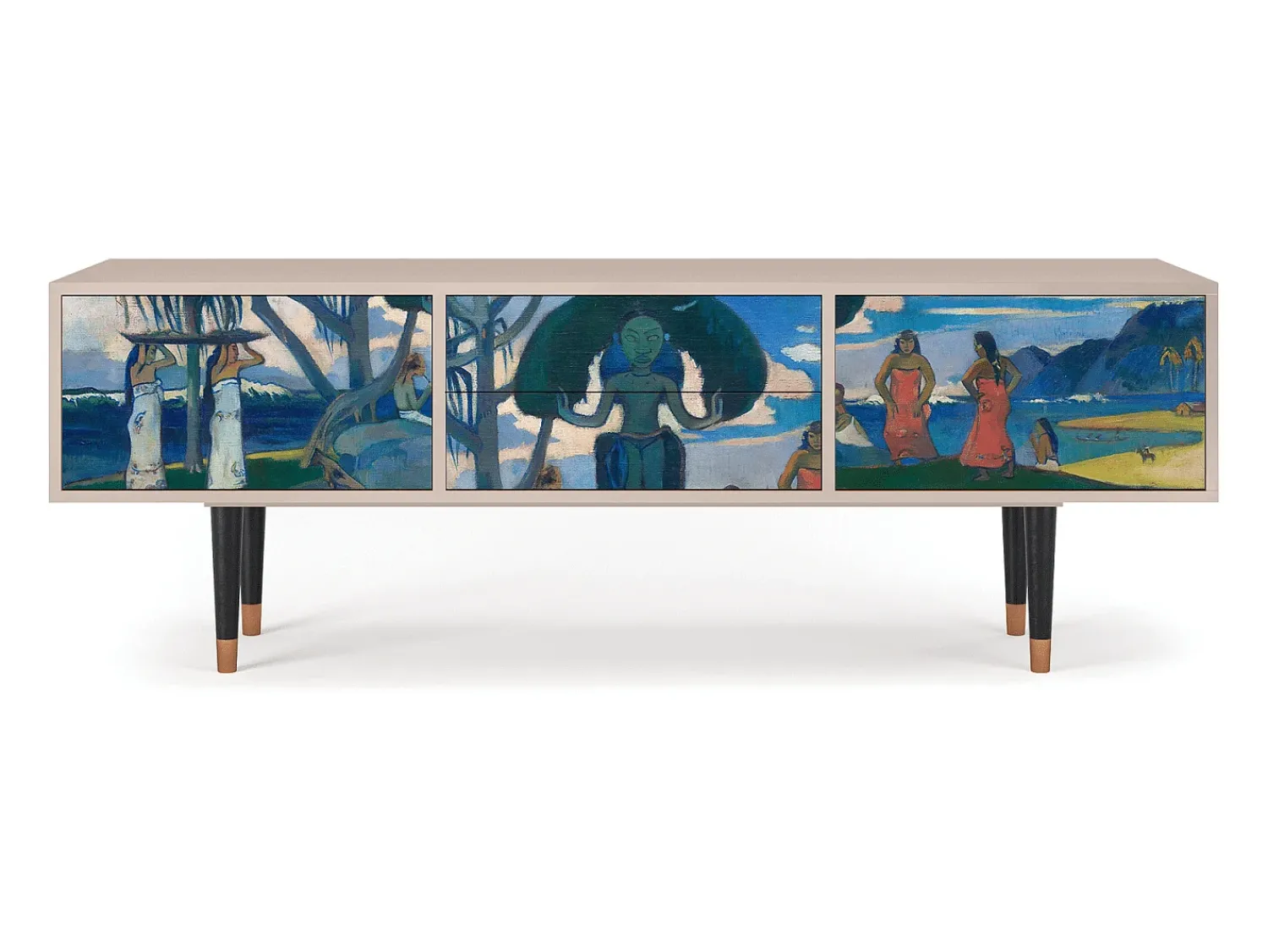 Best Mueble de TV - 170х59х48 cm - T4 - Day of the God, Latte Bege
