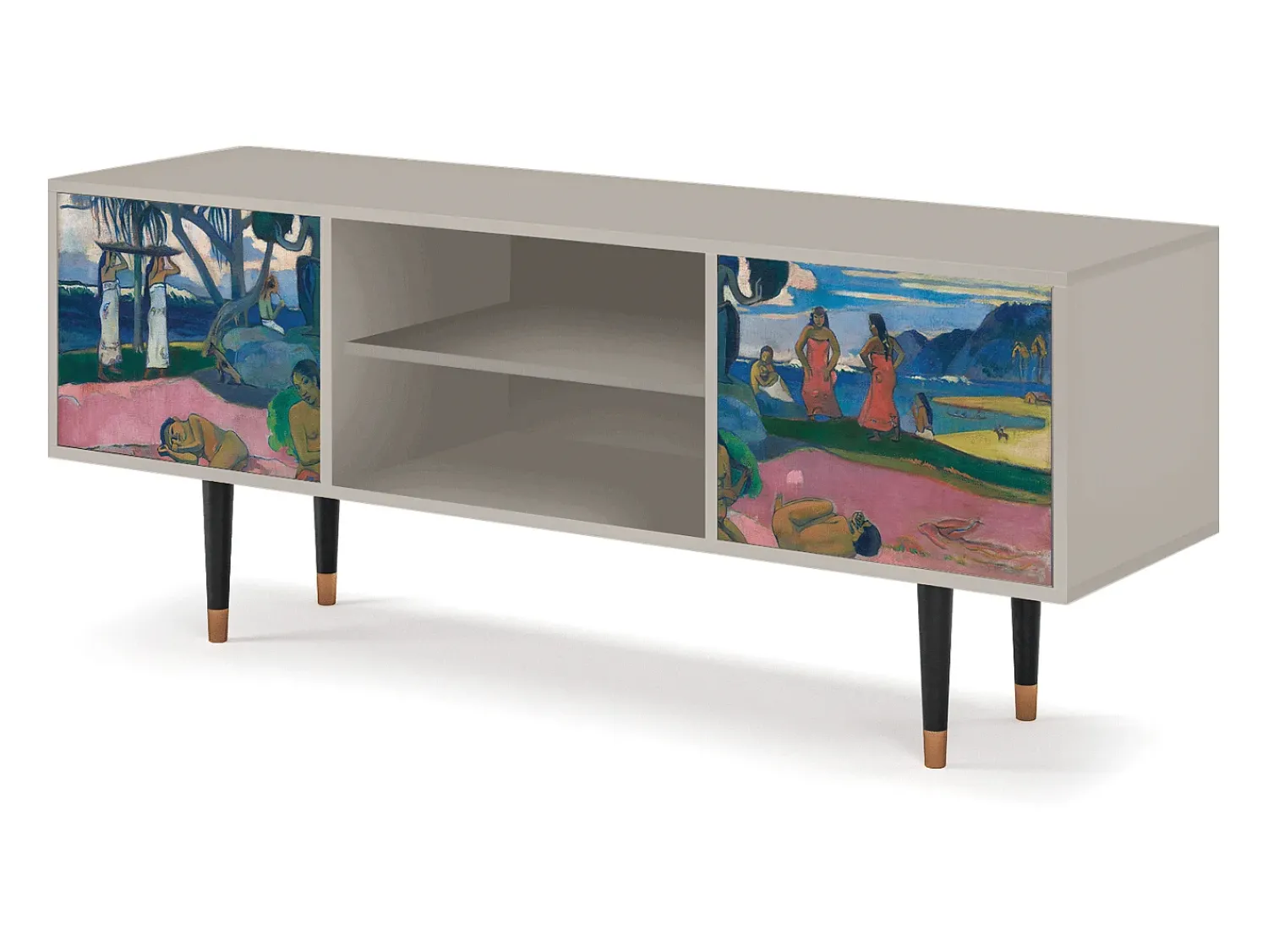 Best Mueble de TV - 170х69х48 cm - T2 - Day of the God, Areia Bege