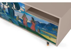 Mueble de TV - 125х56х41 cm - T7 - Day of the God, Latte^ Móvel De Tv
