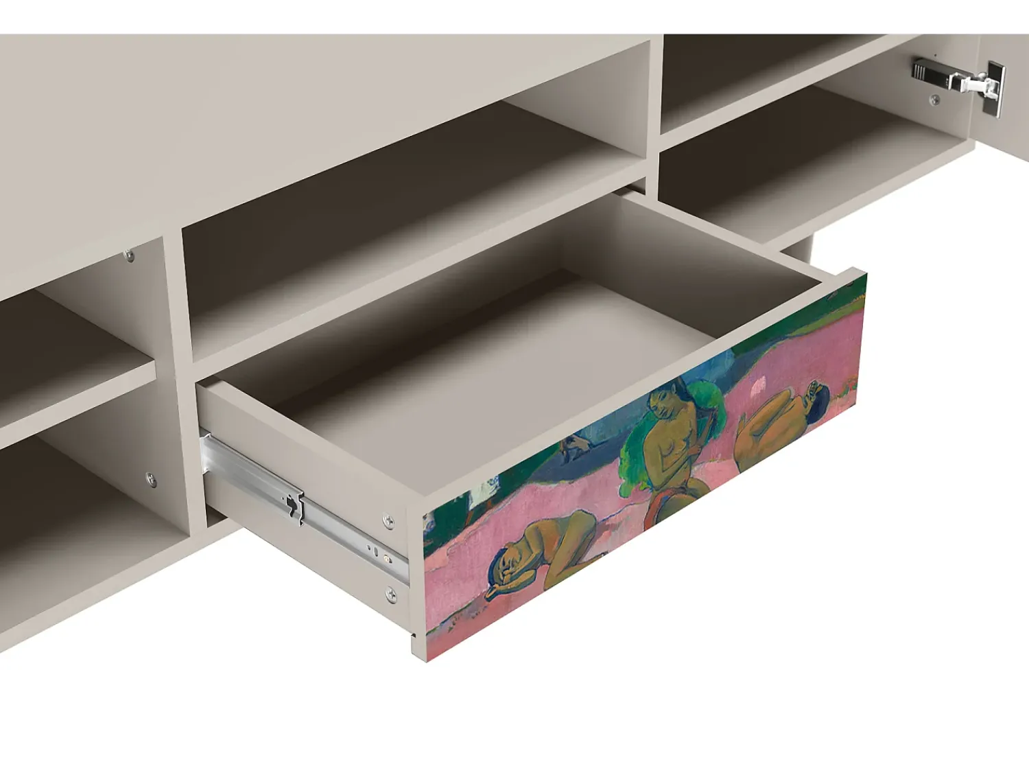 Mueble de TV - 170х59х41 cm - T6 - Day of the God, Areia^ Móvel De Tv
