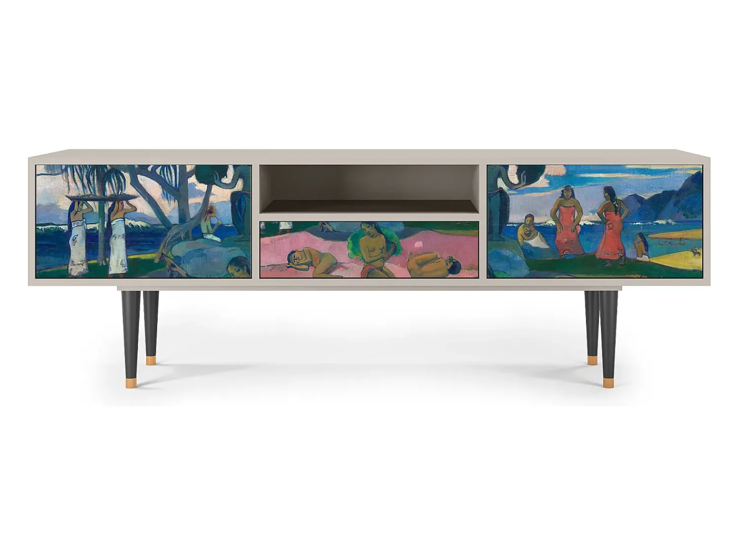 Mueble de TV - 170х59х41 cm - T6 - Day of the God, Areia^ Móvel De Tv