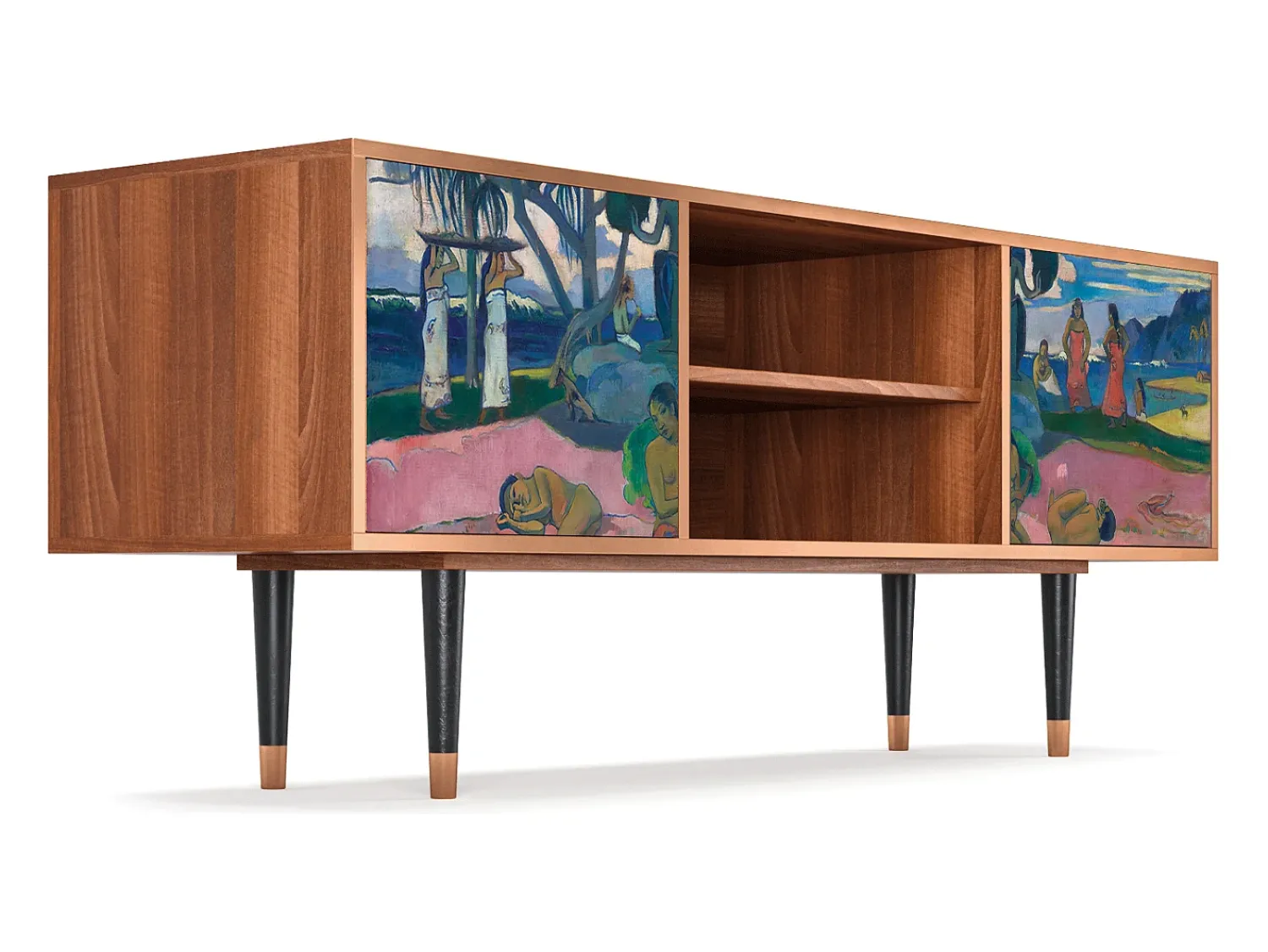 Mueble de TV - 170х69х48 cm - T2 - Day of the God, Nogueira Castanho