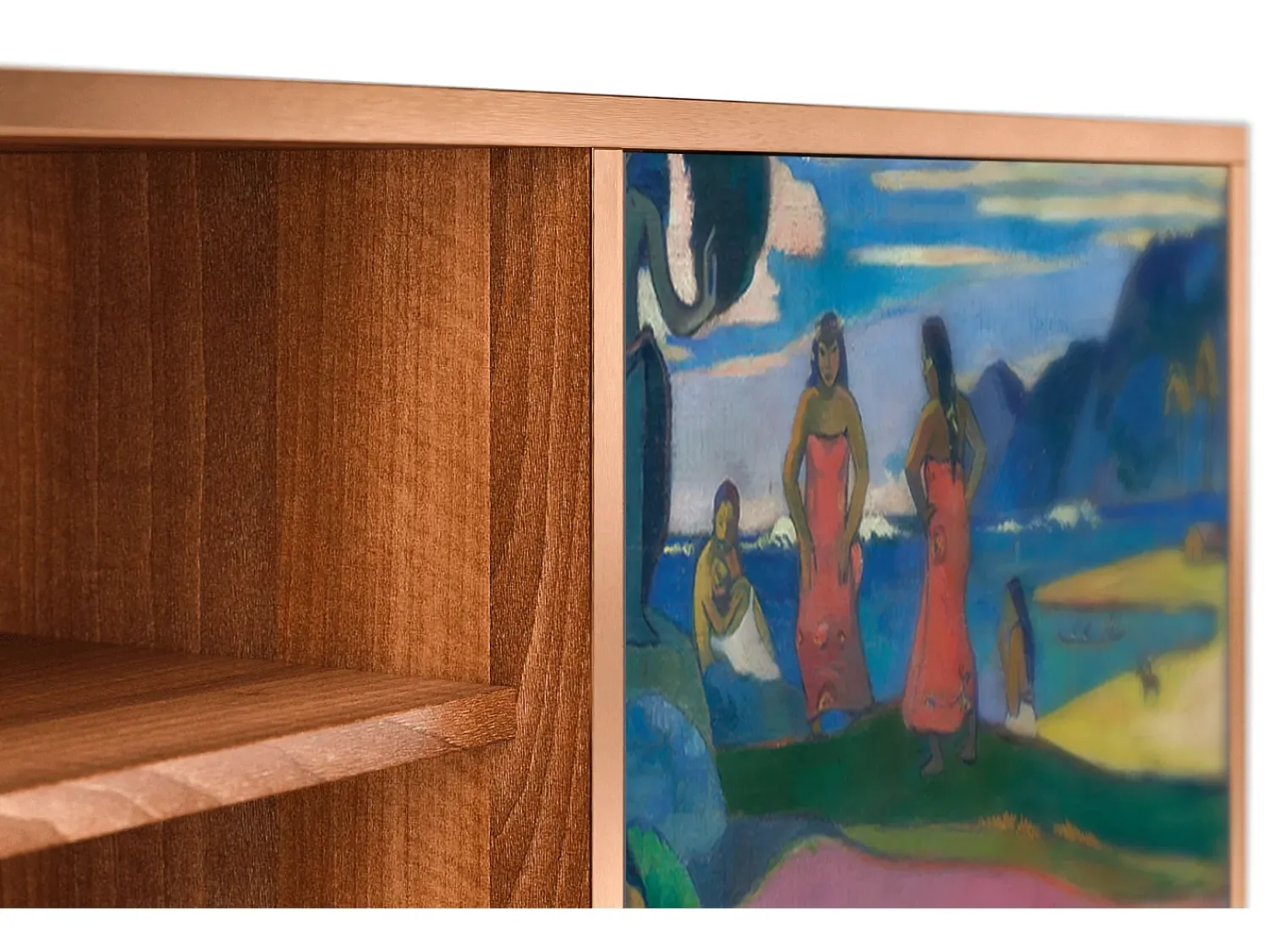 Mueble de TV - 170х69х48 cm - T2 - Day of the God, Nogueira Castanho