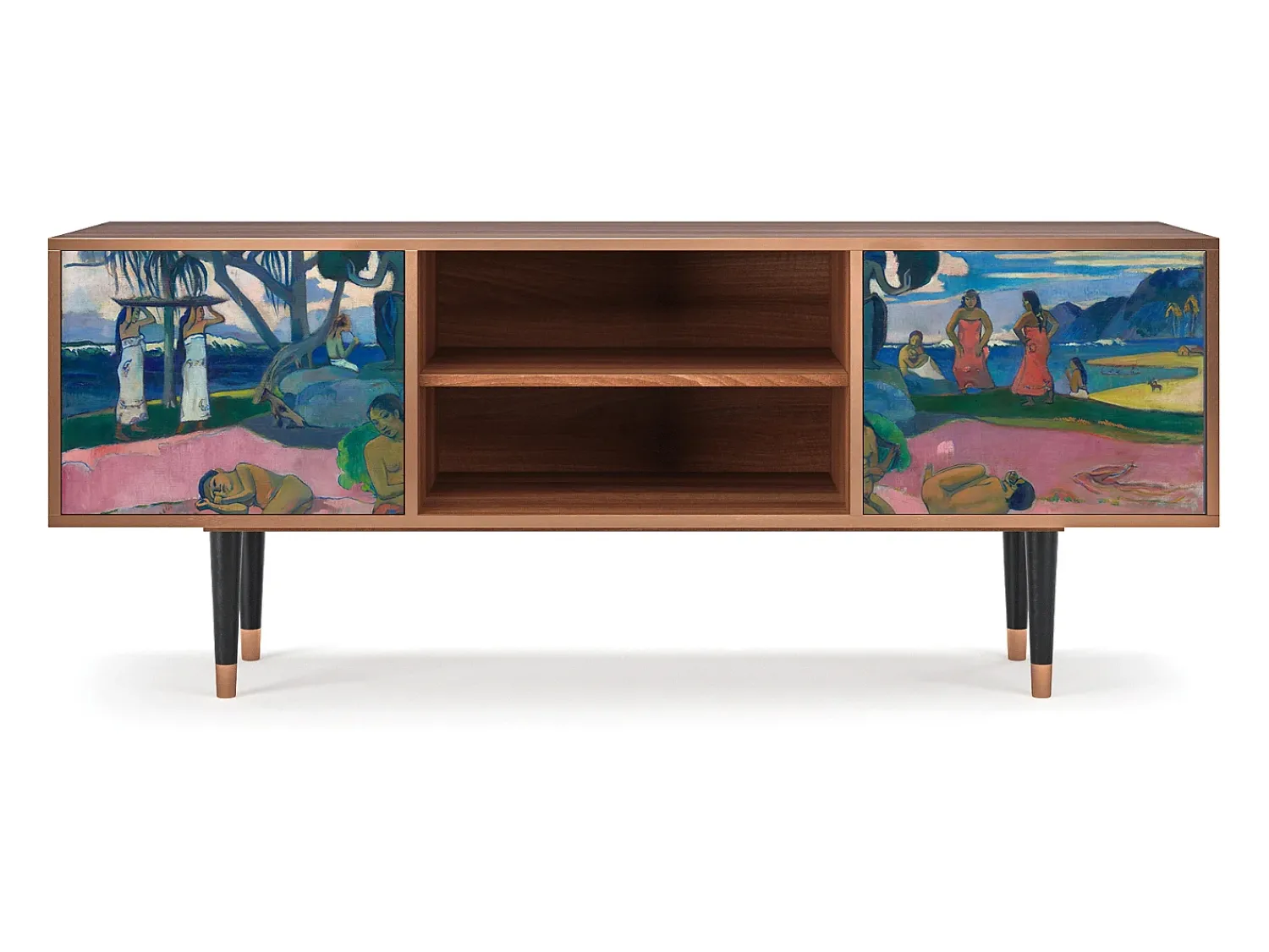 Mueble de TV - 170х69х48 cm - T2 - Day of the God, Nogueira Castanho