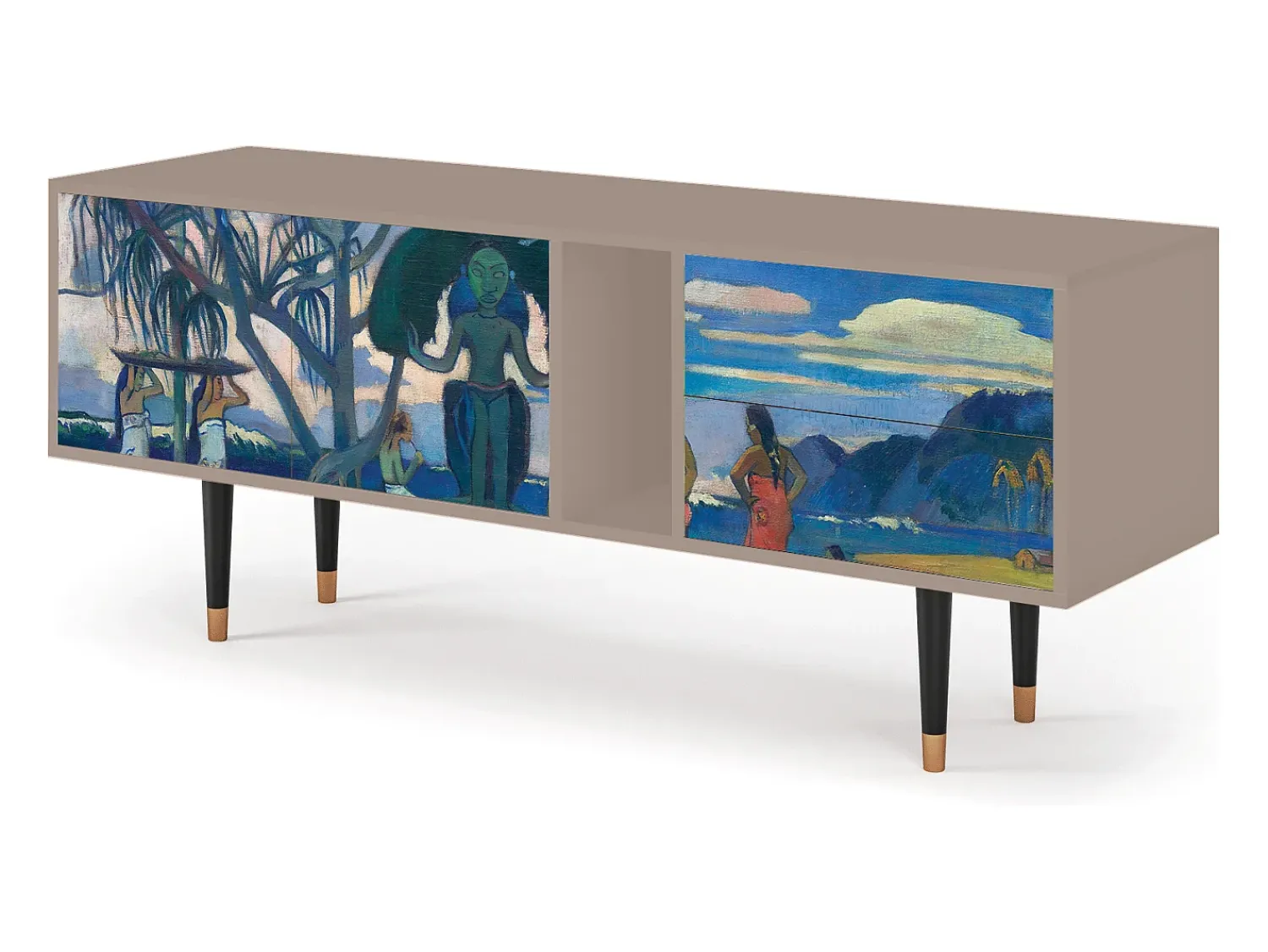 Móvel De Tv* Mueble de TV - 170х69х48 cm - T1 - Day of the God, Latte Bege