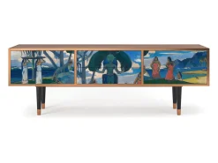 Móvel De Tv* Mueble de TV - 170х59х48 cm - T4 - Day of the God, Nogueira Castanho