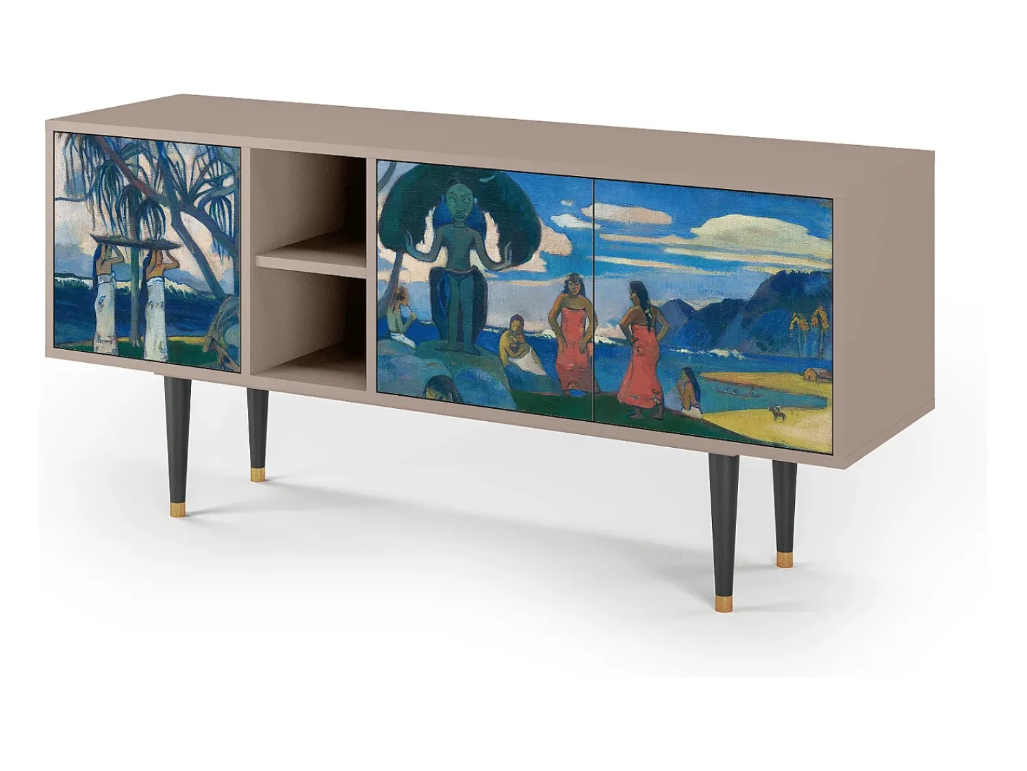 Hot Mueble de TV - 150х69х41 cm - T5 - Day of the God, Latte Bege