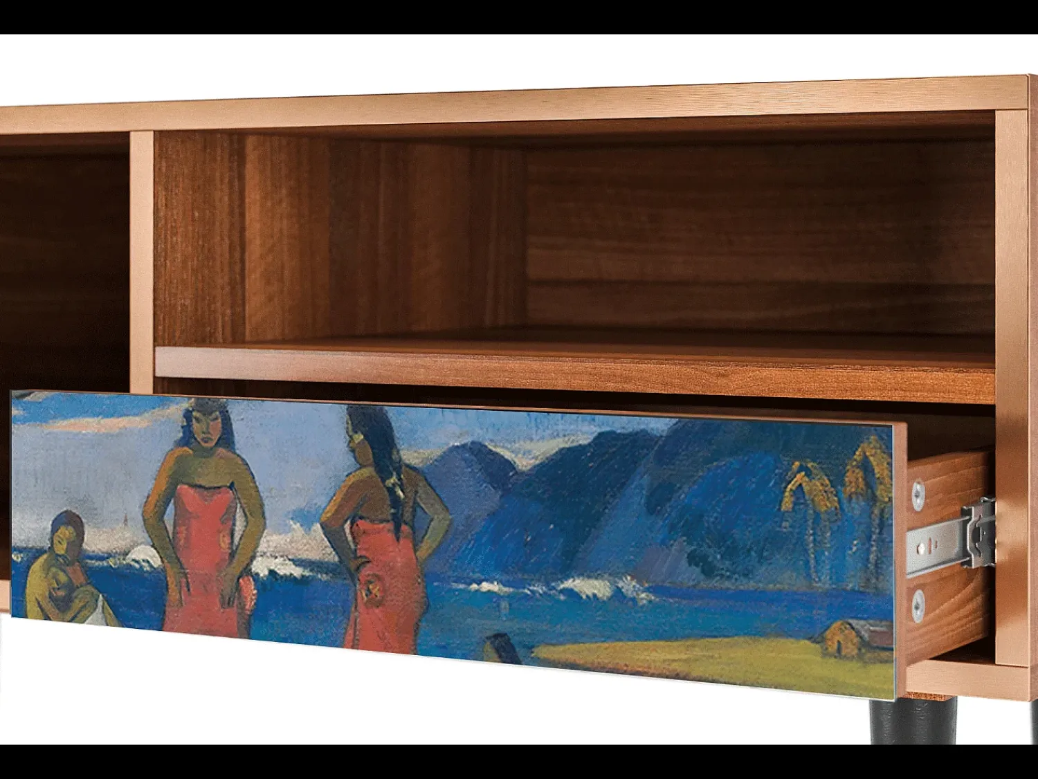 Mueble de TV - 115х59х48 cm - T3 - Day of the God, Nogueira^ Móvel De Tv