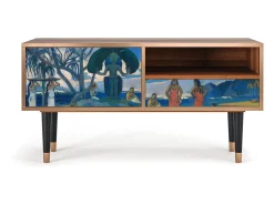 Mueble de TV - 115х59х48 cm - T3 - Day of the God, Nogueira^ Móvel De Tv