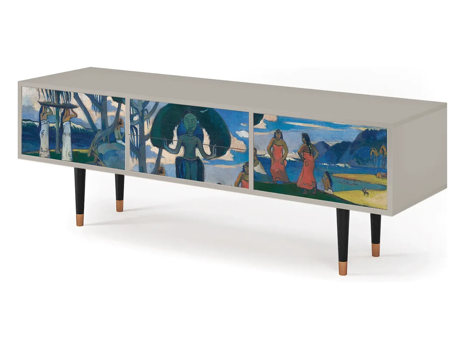 Móvel De Tv* Mueble de TV - 170х59х48 cm - T4 - Day of the God, Areia Bege