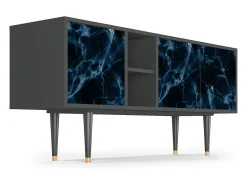 Mueble de TV - 150х69х41 cm - T5 - Deep Ocean, Antracite^ Móvel De Tv