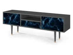Móvel De Tv| Mueble de TV - 170х59х41 cm - T6 - Deep Ocean, Antracite Cinza antracite