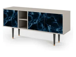 Mueble de TV - 150х69х41 cm - T5 - Deep Ocean, Areia^ Móvel De Tv