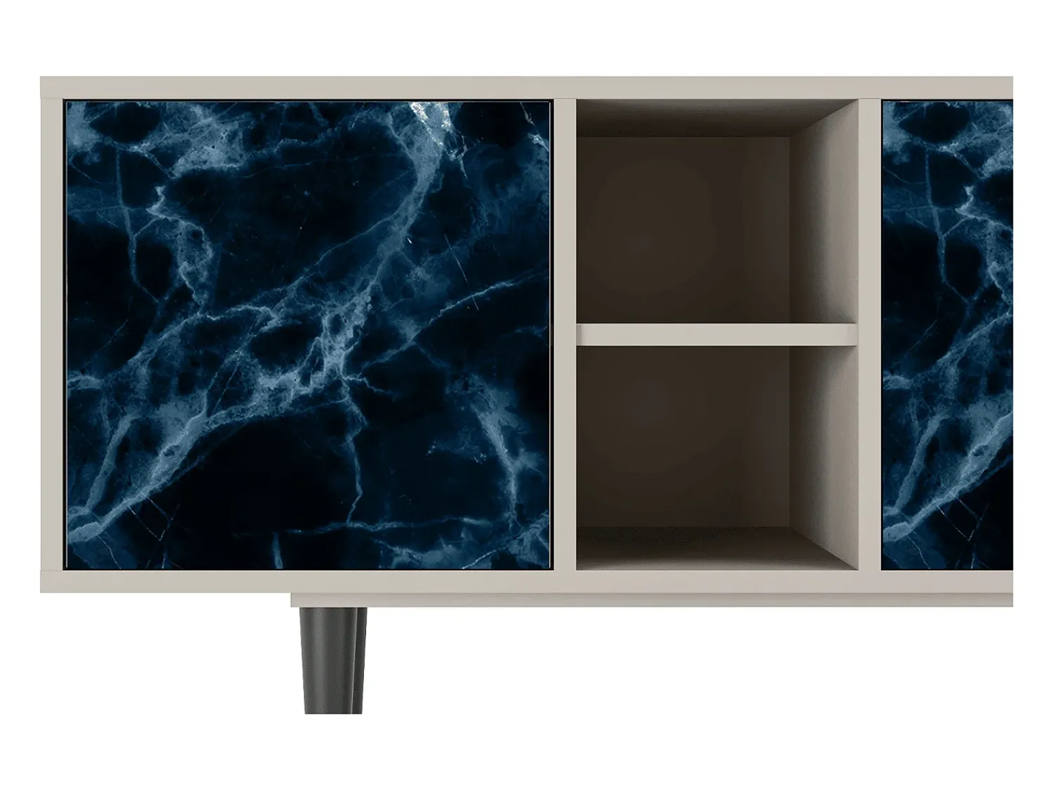 Mueble de TV - 150х69х41 cm - T5 - Deep Ocean, Areia^ Móvel De Tv