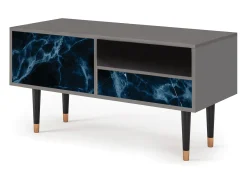 Clearance Mueble de TV - 115х59х48 cm - T3 - Deep Ocean, Cinza Cinzento