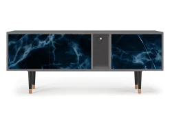 Móvel De Tv* Mueble de TV - 170х69х48 cm - T1 - Deep Ocean, Cinza Cinzento