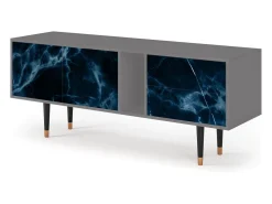 Móvel De Tv* Mueble de TV - 170х69х48 cm - T1 - Deep Ocean, Cinza Cinzento