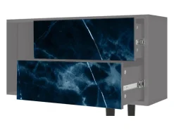 Móvel De Tv* Mueble de TV - 170х69х48 cm - T1 - Deep Ocean, Cinza Cinzento