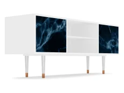 Móvel De Tv| Mueble de TV - 170х69х48 cm - T2 - Deep Ocean, Branco Bege