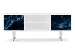 Móvel De Tv| Mueble de TV - 170х69х48 cm - T2 - Deep Ocean, Branco Bege