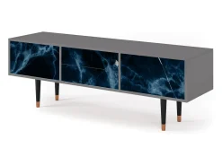 Móvel De Tv| Mueble de TV - 170х59х48 cm - T4 - Deep Ocean, Cinza Cinzento