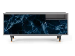Mueble de TV - 125х56х41 cm - T7 - Deep Ocean, Cinza^ Móvel De Tv