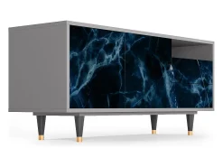 Mueble de TV - 125х56х41 cm - T7 - Deep Ocean, Cinza^ Móvel De Tv
