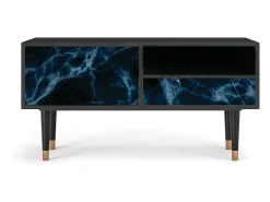 Móvel De Tv| Mueble de TV - 115х59х48 cm - T3 - Deep Ocean, Antracite Cinza antracite